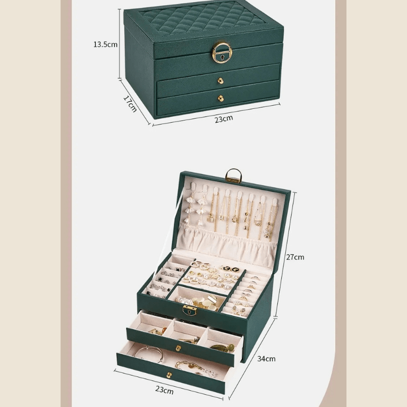 Boite a bijoux femme guides des tailles
