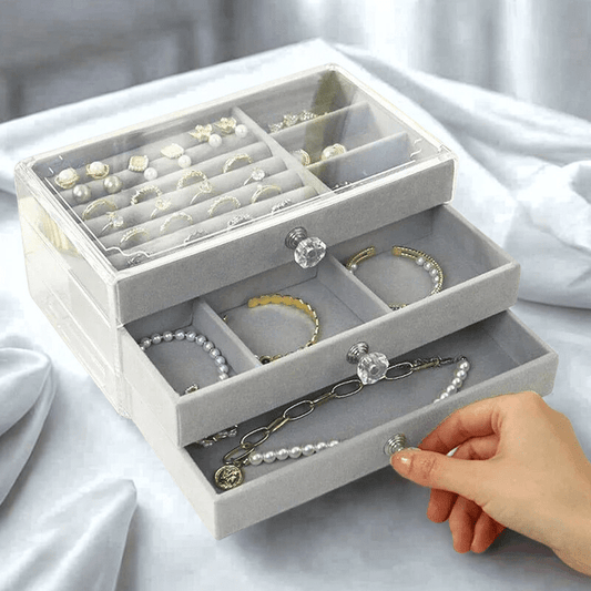 Boite a bijoux transparente