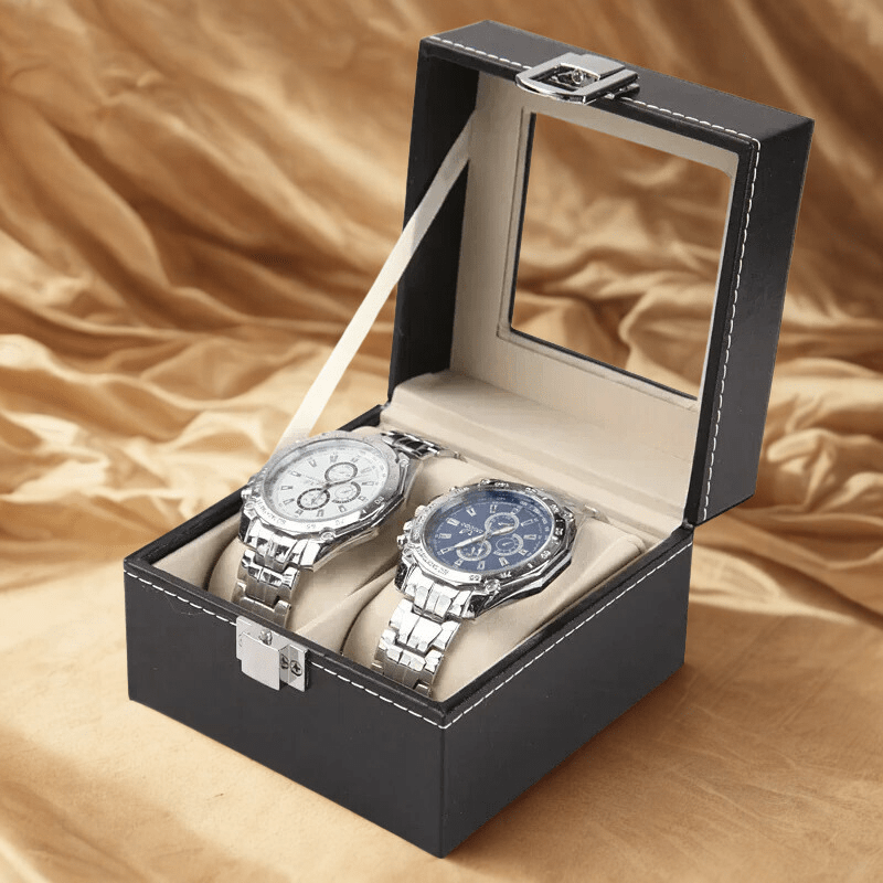 Coffret Pour Montre Homme 2 slots