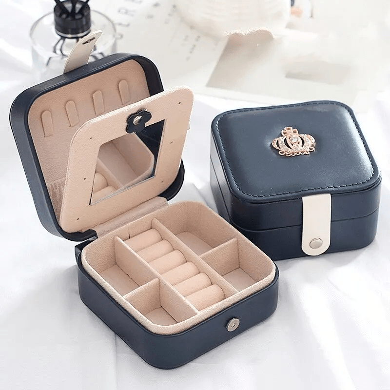 Grand coffret a bijoux femme petite version noire