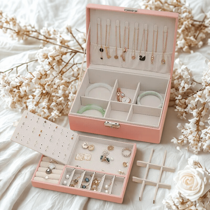 Grand coffret à bijoux femme