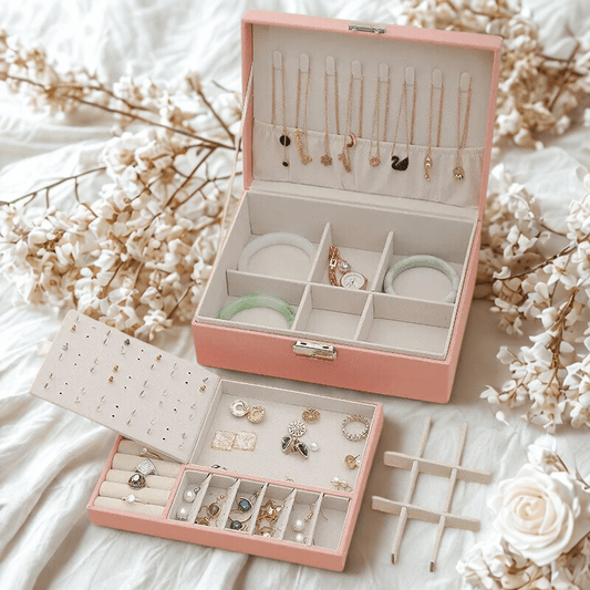 Grand coffret à bijoux femme