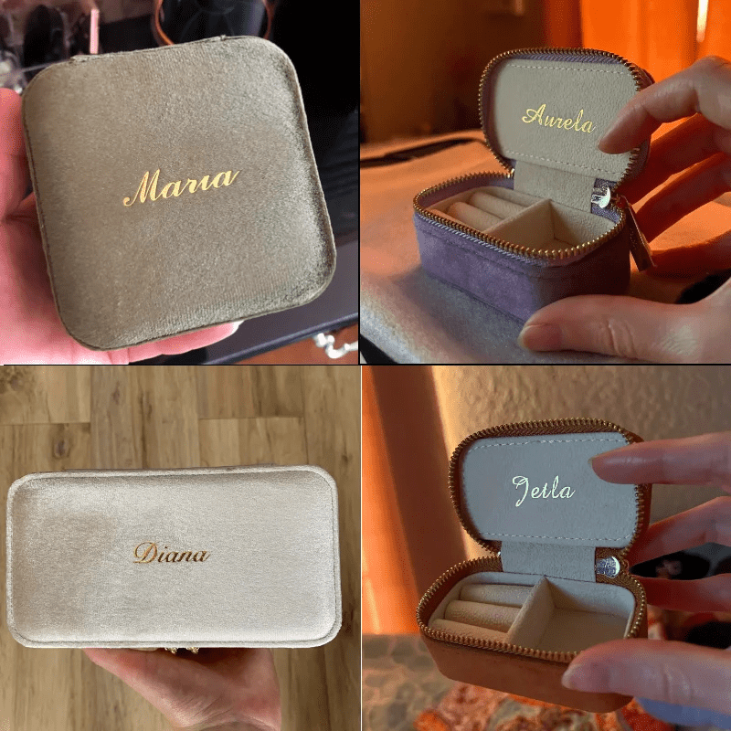 boite à bijoux personnalisable prenom