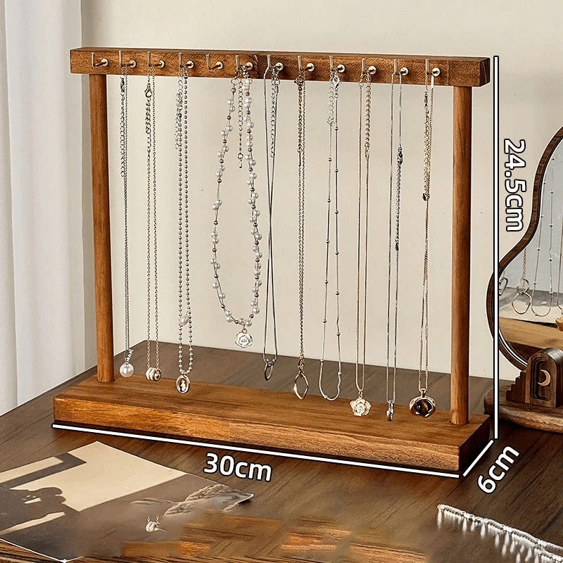 porte bijoux bois taille S