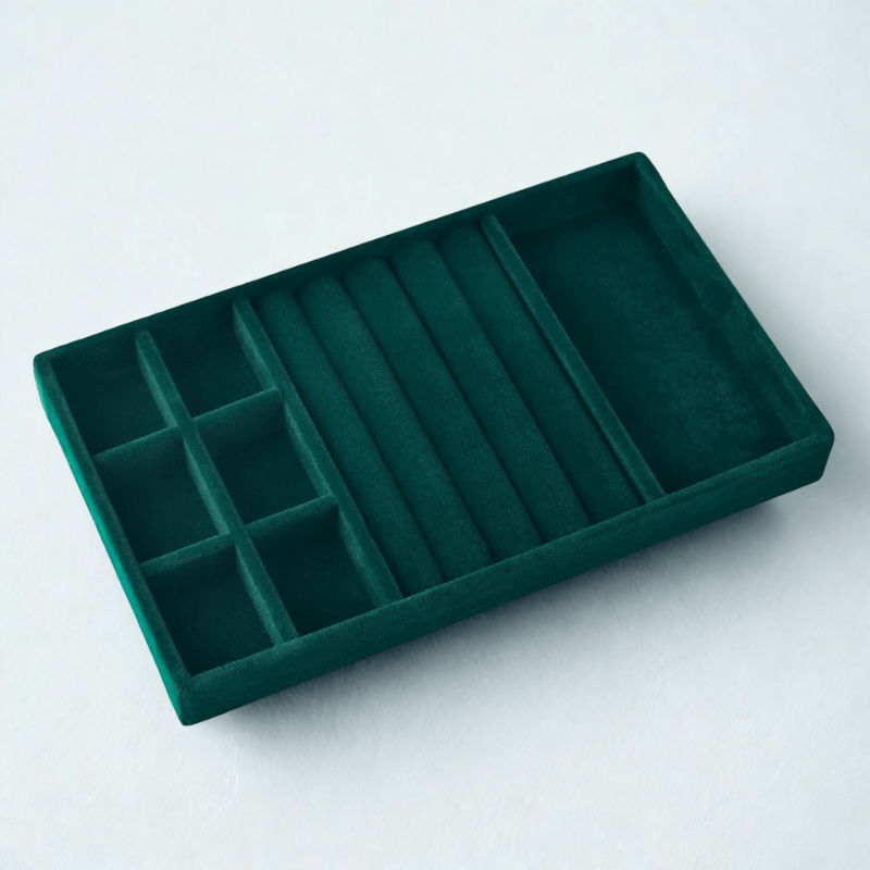 rangement bijoux tiroir ensemble vert