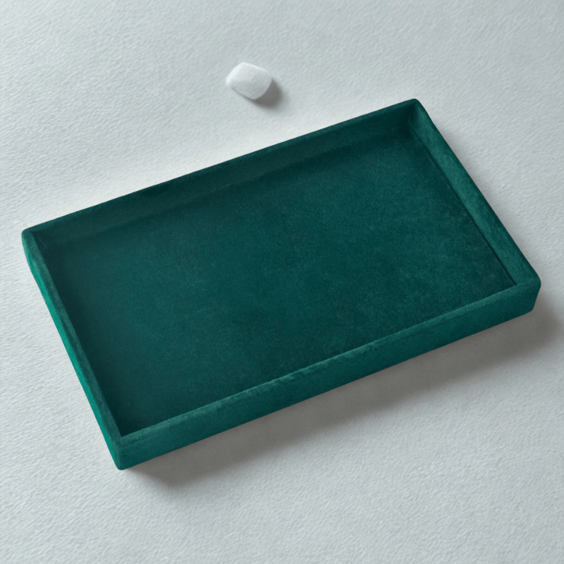 rangement bijoux tiroir vert a vide
