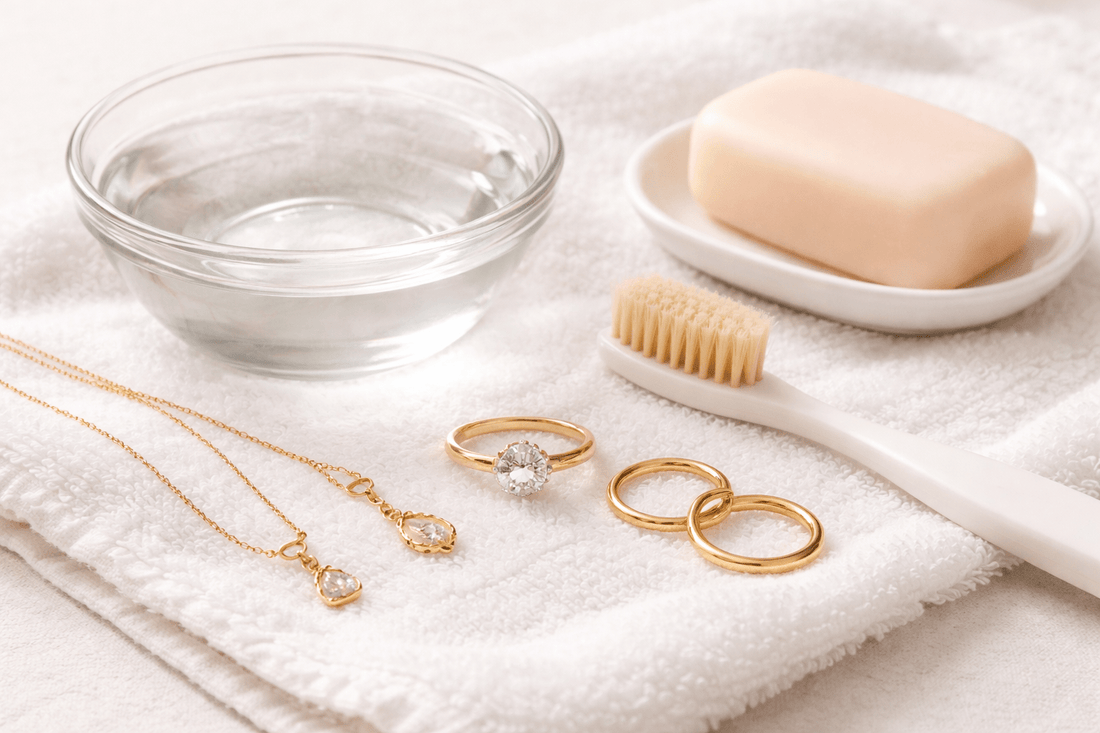 Comment nettoyer les Bijoux en Or