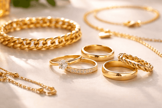 Comment reconnaître des bijoux en or