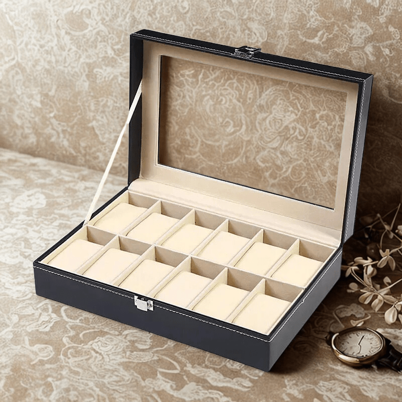 Boîte Rangement Montre Homme
