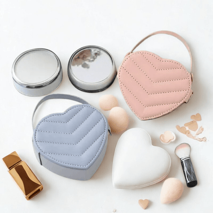 Boîte à Bijoux Fille en Forme de Cœur