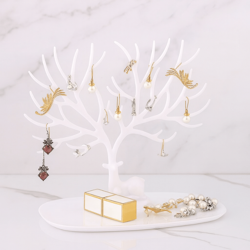 Arbre a Bijoux blanc