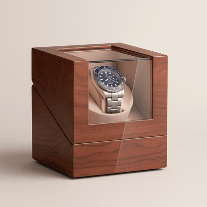 Balancier Montre Automatique bois clair
