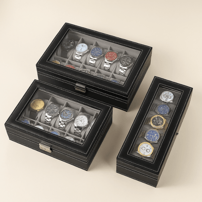 Boîte Rangement Montre Homme