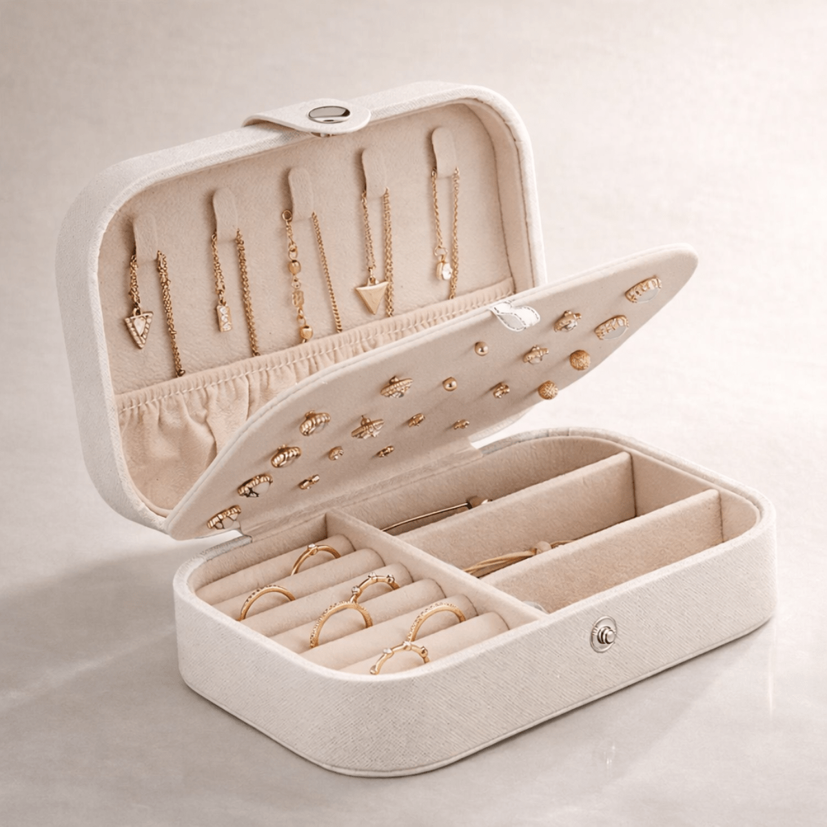 Boite a Bijoux Ado grand blanc