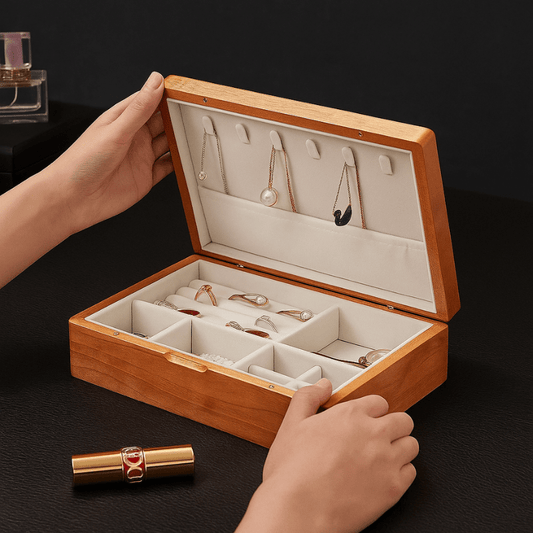 Boite a Bijoux Femme en Bois