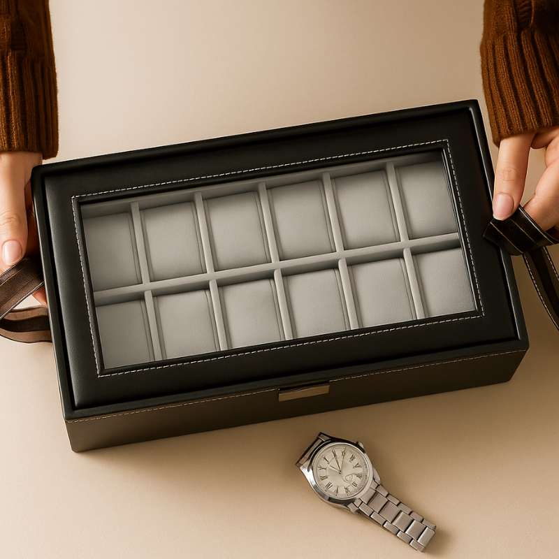 Boite a Bijoux Homme ferme