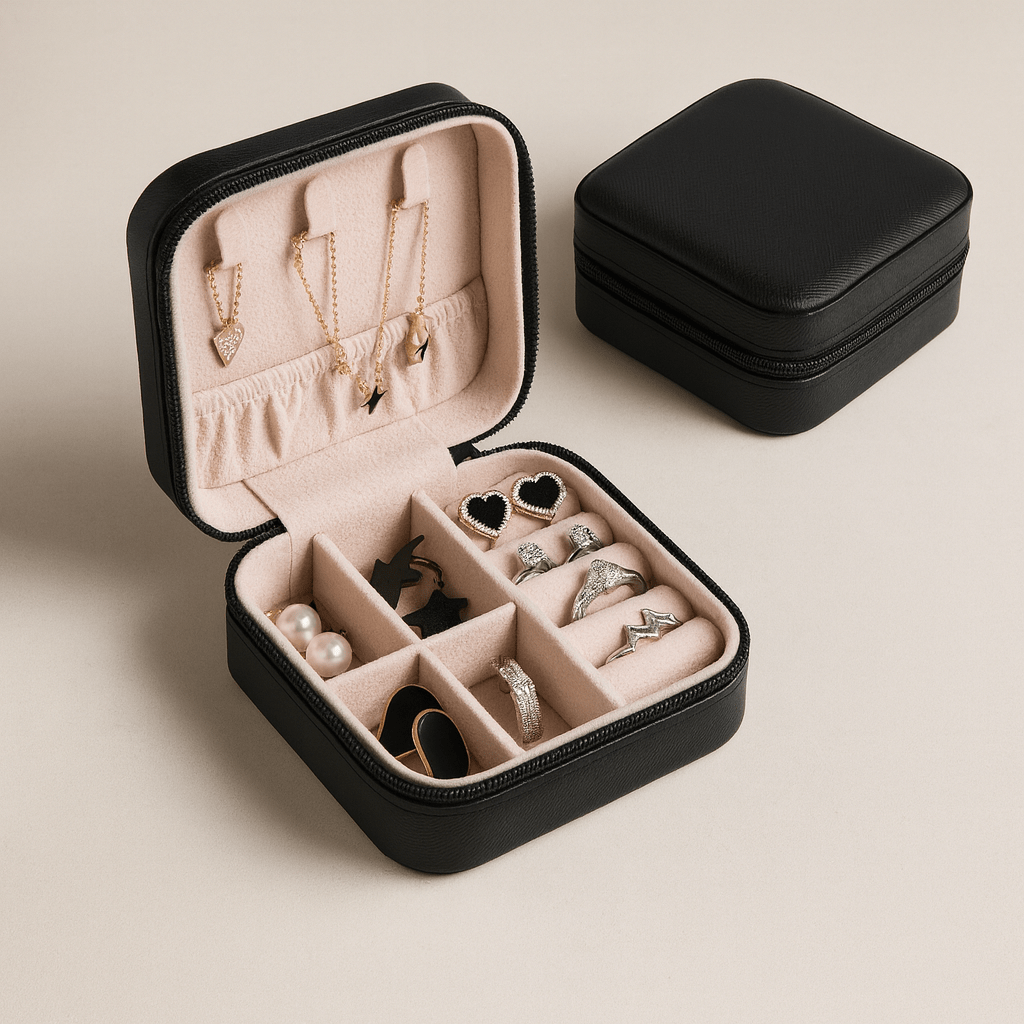 Boite a Bijoux Transportable noir