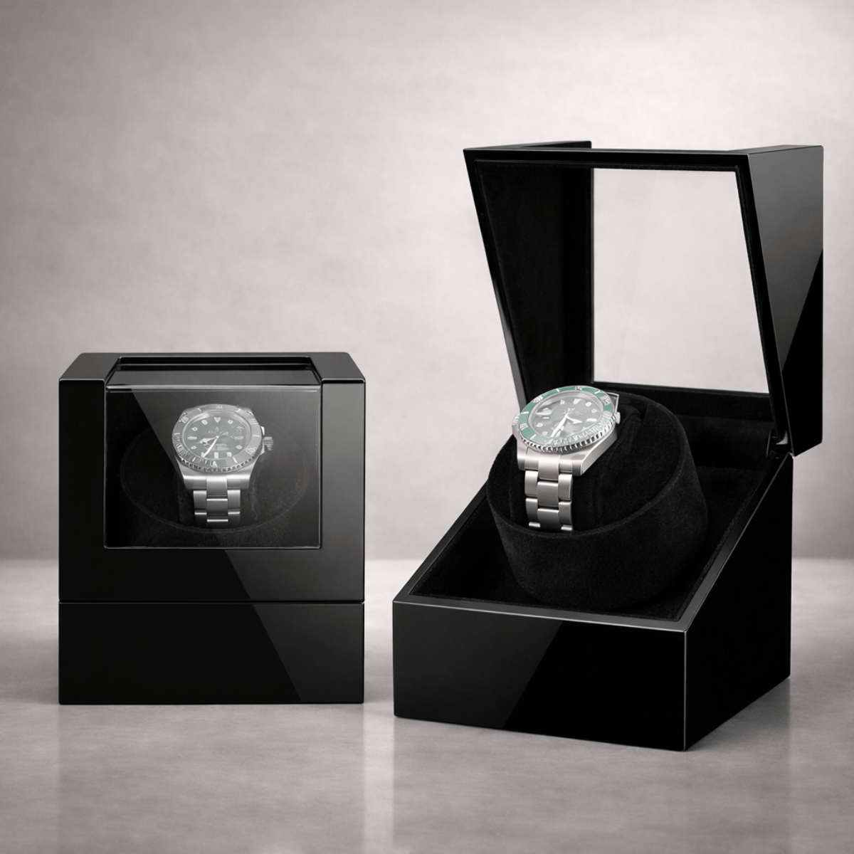 Remontoir élégant pour montres automatiques et garde-temps de collection