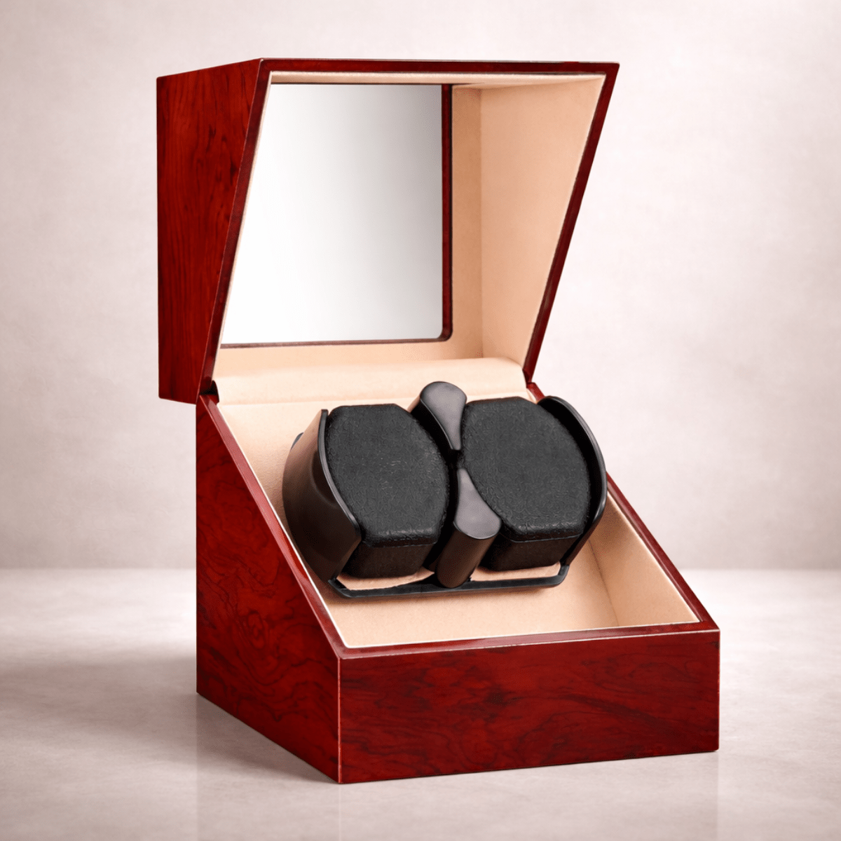 Boite a Montre Automatique rouge