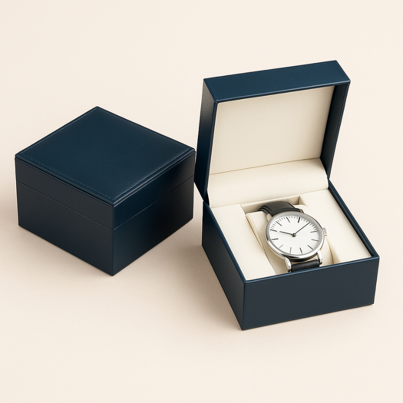Coffret à montres personnalisable pour homme – élégance et protection sur mesure