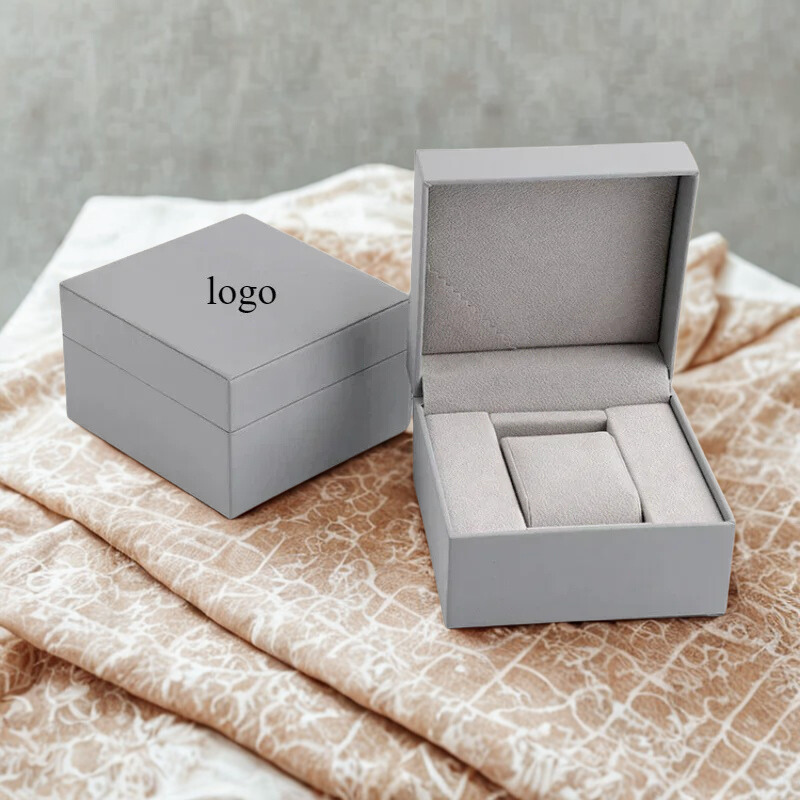 Boite a Montre Homme Personnalisee grise