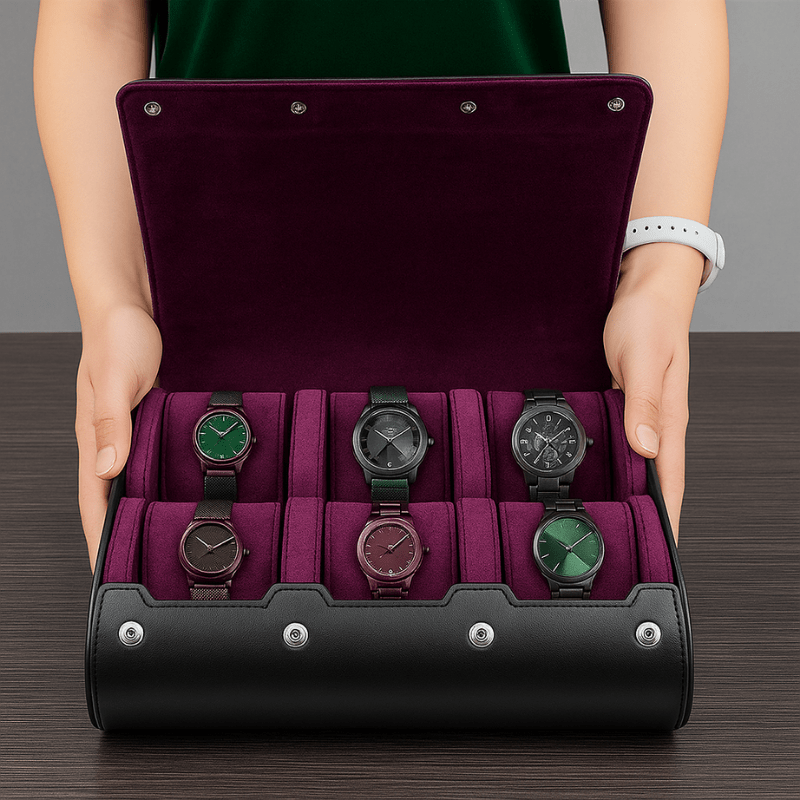 Boite a Montre en Cuir