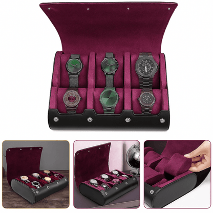 Boite a Montre en Cuir description