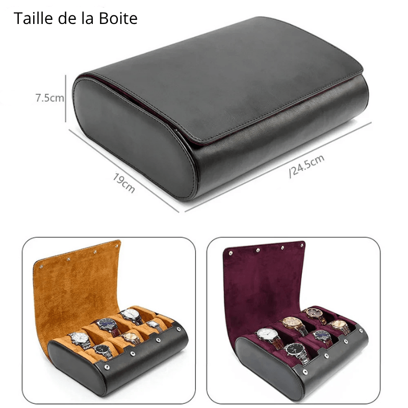 Boite a Montre en Cuir taille