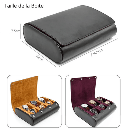 Boite a Montre en Cuir taille