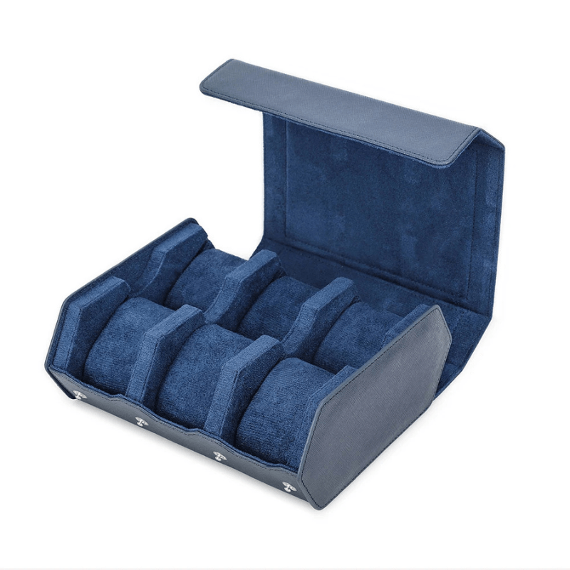 Boite a Montres Homme Luxe bleu 6 