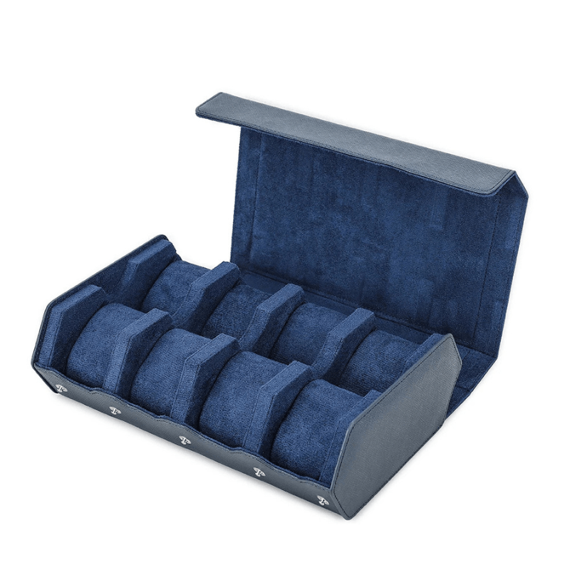 Boite a Montres Homme Luxe bleu 8