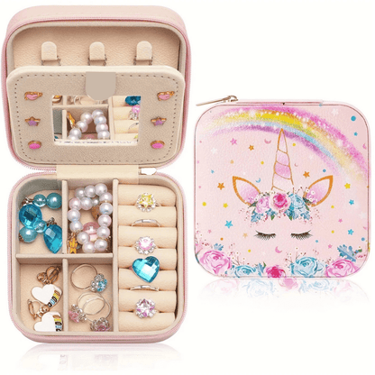Boite a bijoux enfant rose