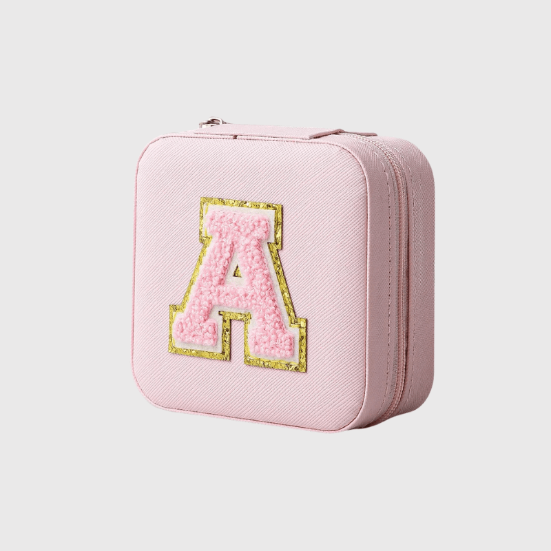 Boite a bijoux fille personnalisable lettre modele
