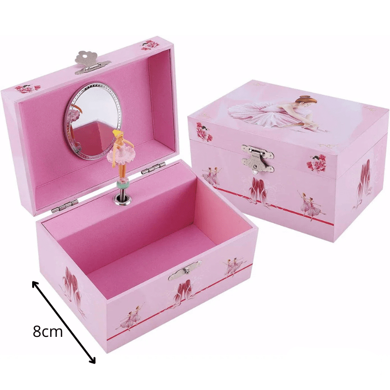 Boite a bijoux musical avec princesse petite taille