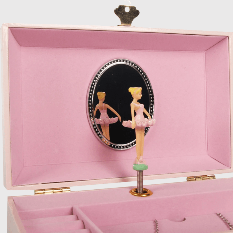 Boite a bijoux musicale avec tiroir danseuse