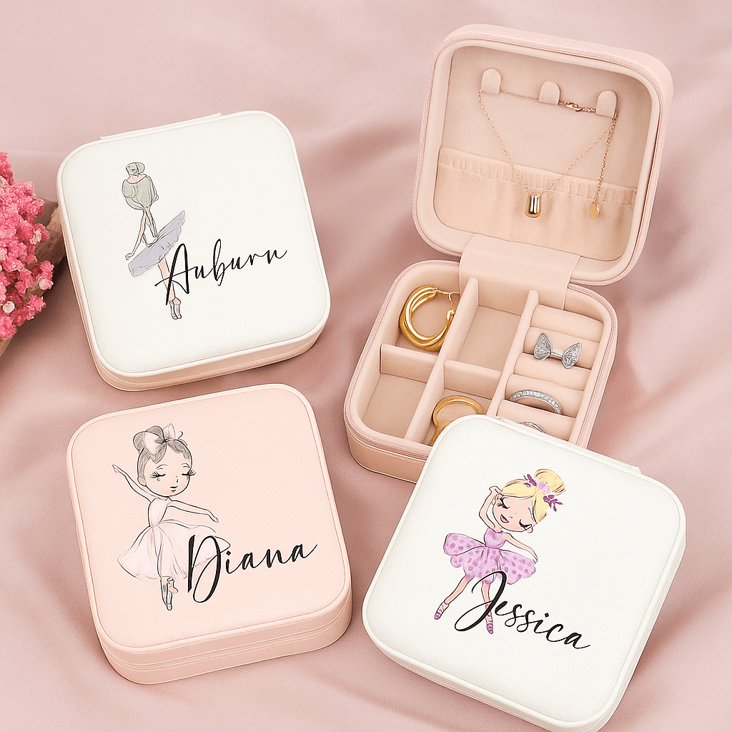 Boîte à Bijoux Personnalisable – Un Cadeau Unique et Raffiné