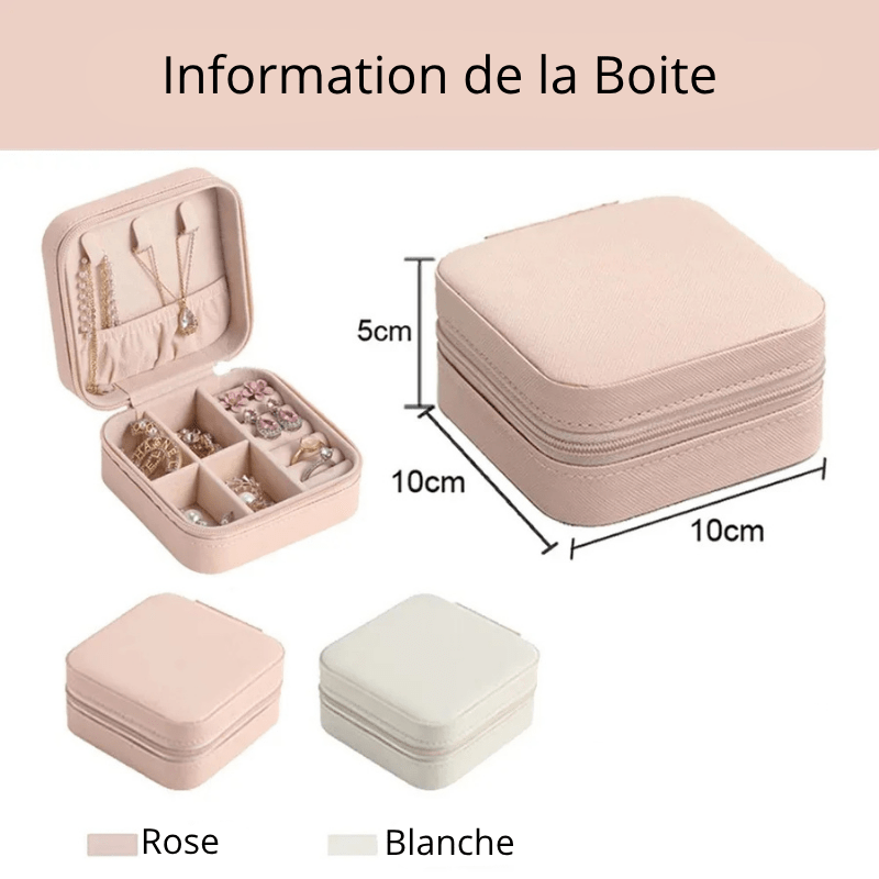 Boite a bijoux personnalisee fille detail et taille