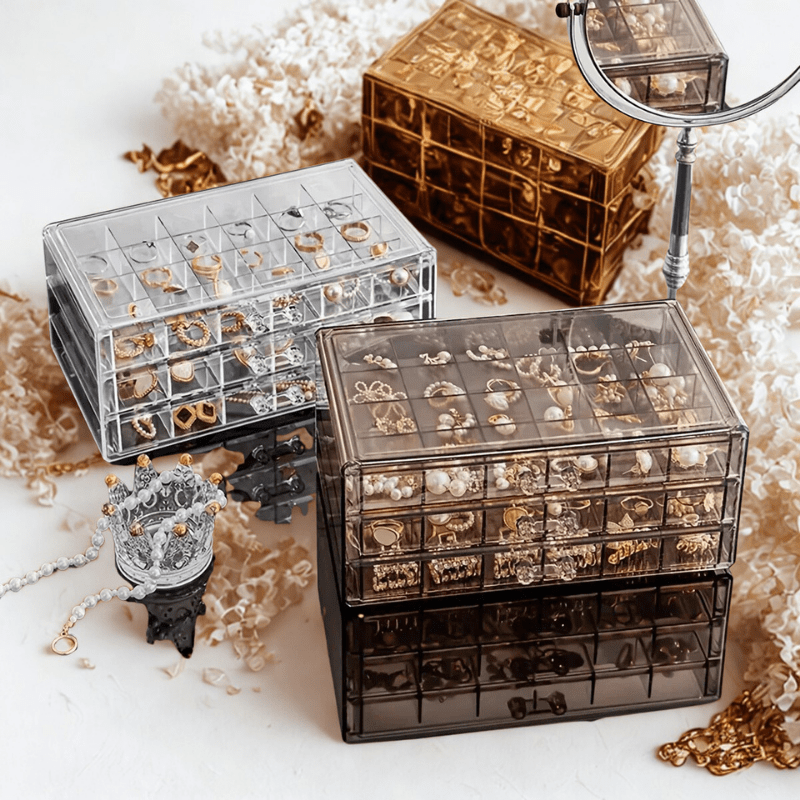 Boîte à Bijoux Plastique : Pratique, Élégante et Durable