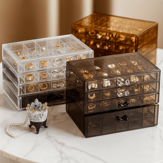 Boite a bijoux plastique pour chambre