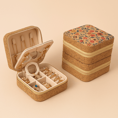 Boite a bijoux vintage fleur