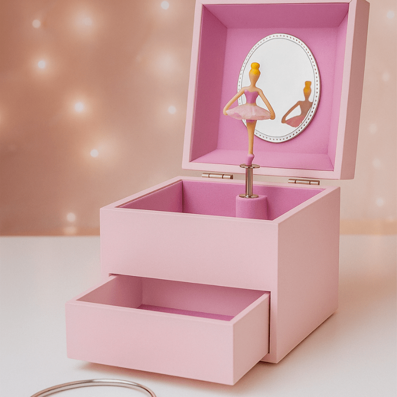 Boite a musique bijoux boite en bois