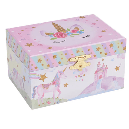 Boite a musique bijoux licorne ferme