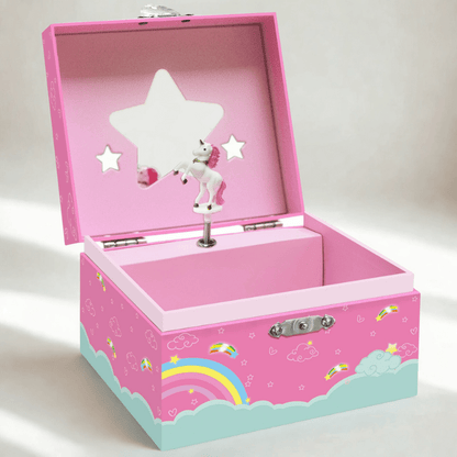 Boite à bijoux petite fille sans tiroir