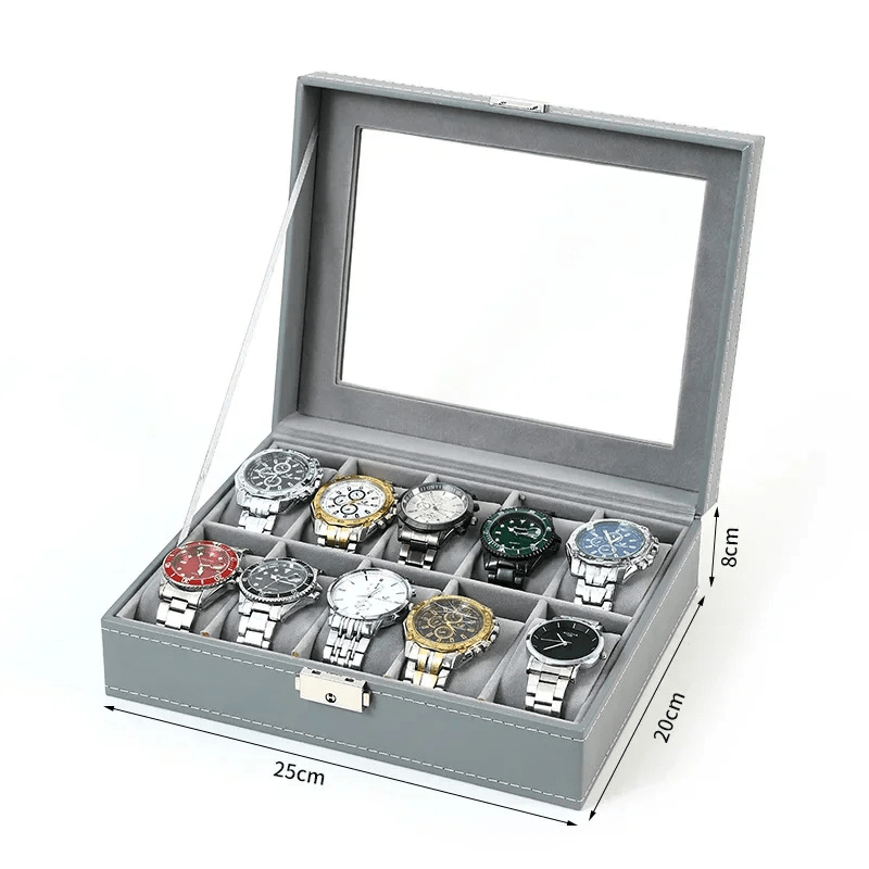 Coffret Pour Montre Homme gris