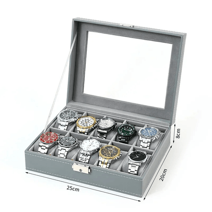 Coffret Pour Montre Homme gris