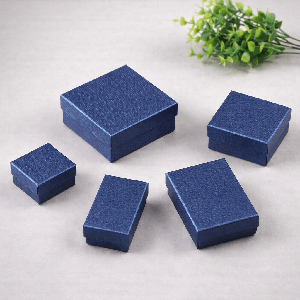 Ecrin Bijoux bleu foncee