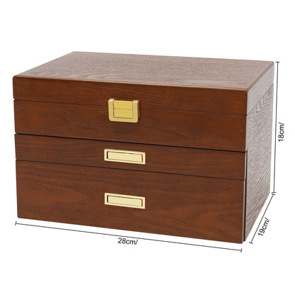 Grande Boite a Bijoux en Bois taille