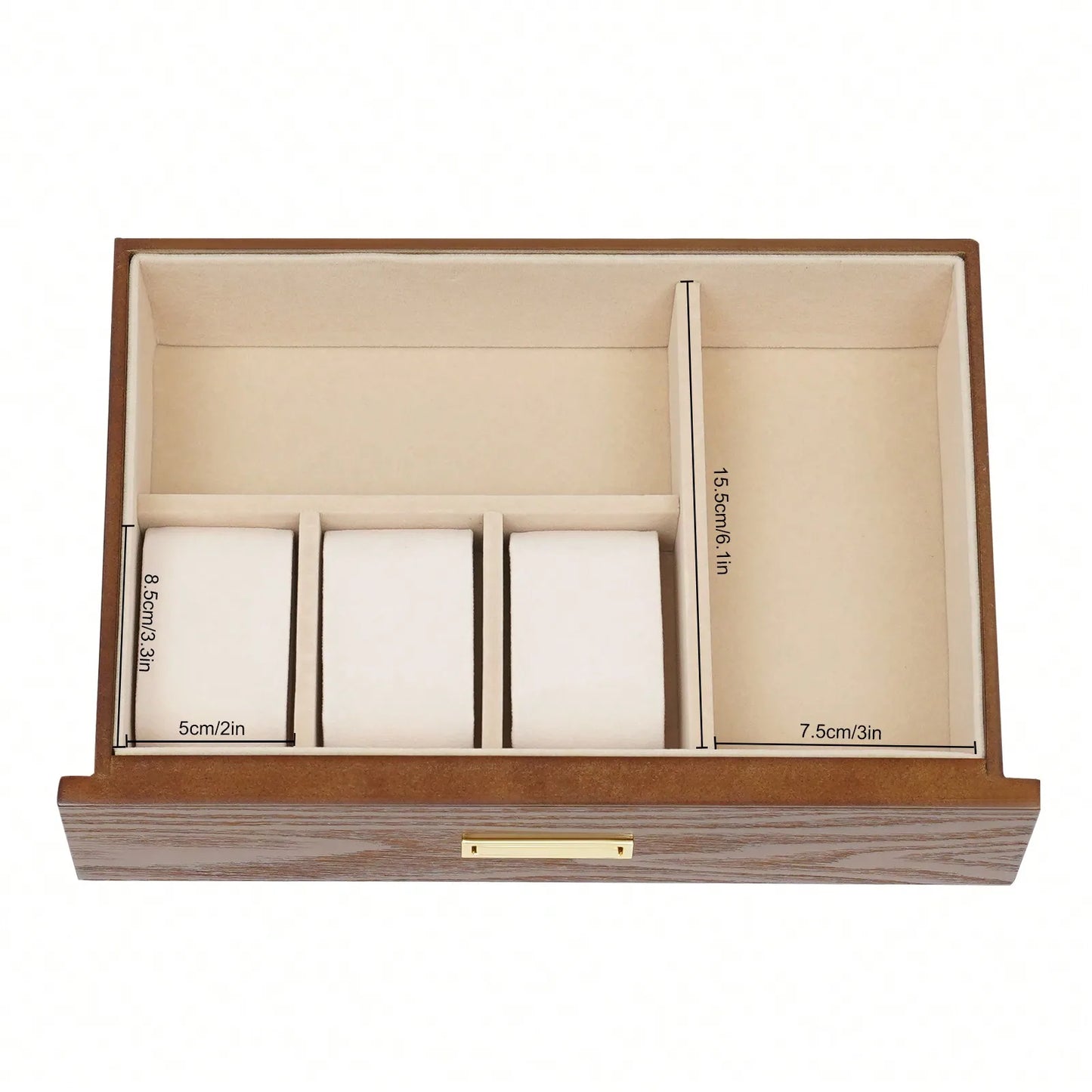 Grande Boite a Bijoux en Bois taille tiroir