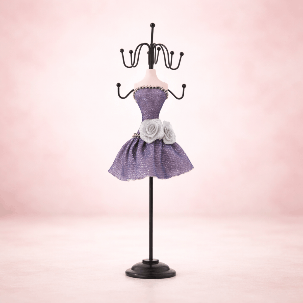 Mannequin Porte Bijoux mauve