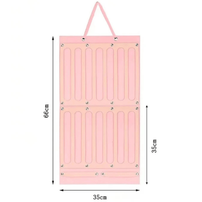 Organisateur de bijoux rose